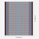 Corbie Flatweave Rug - Pigeon Blue