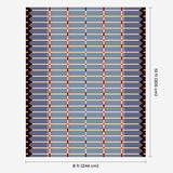 Corbie Flatweave Rug - Pigeon Blue
