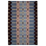 Corbie Flatweave Rug - Pigeon Blue