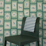 Folk Tales Wallpaper - Pistachio