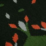 Hedgerow Flatweave Rug - Forest Green