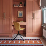 Victoria Flatweave Runner Rug - Orange