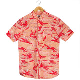 Orange Big Cat Camo Shirt - XL