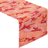 Orange Big Cat Camo Table Runner