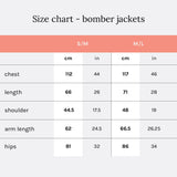 Orange Big Cat Camo Unisex Bomber Jacket