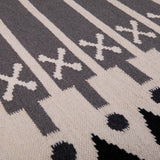 Darjeeling Flatweave Rug - Black