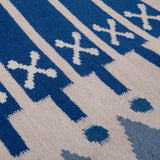 Darjeeling Flatweave Rug - Blue