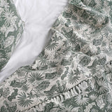 Green Tortoise Woven Throw