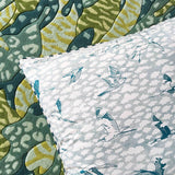 Big Cat Camo Hand Tufted Rug - Green