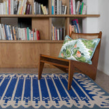 Darjeeling Flatweave Rug - Blue
