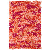 Big Cat Camo Hand Tufted Rug - Orange