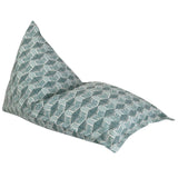 Blue Kullu House Bean Bag