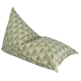 Green Kullu House Bean Bag