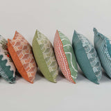 Orange Kullu House Cushion Cover