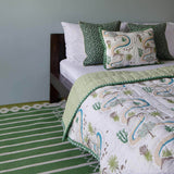 Green Pine Cushion Cover