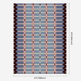 Corbie Flatweave Rug - Pigeon Blue