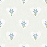 Daffodil Hearts Wallpaper - Celadon