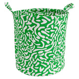Green Golf Course Quilted Storage Basket