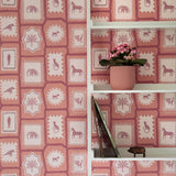 Folk Tales Wallpaper - Jaipur Pink