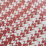 Coral Crane Patchwork Bedcover/Throw - Sample