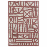 Tudor Flatweave Rug - Red