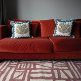 Tudor Flatweave Rug - Red