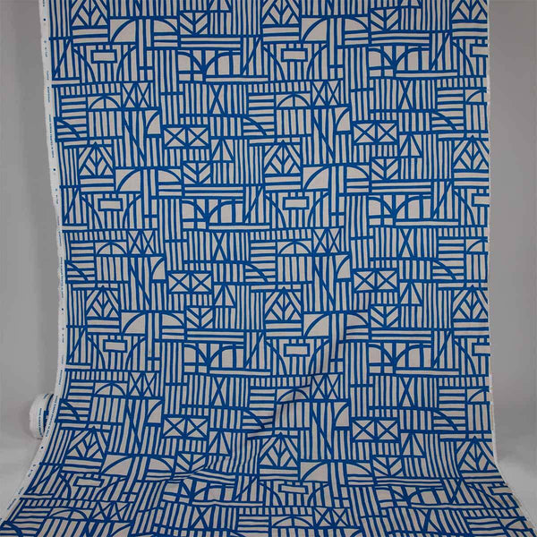 Blue Tudor Fabric