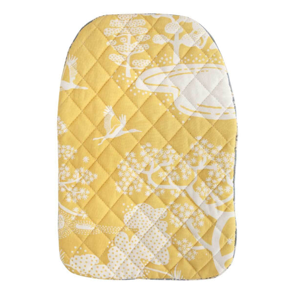 Yellow Zen Onsen Garden Hot Water Bottle Cover