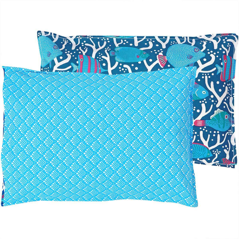Blue Ocean Reef Pillowcase