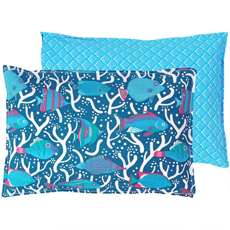 Blue Ocean Reef Pillowcase