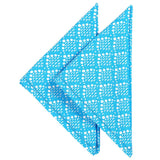 Blue Solid Fish Scale Napkins - Set of 2