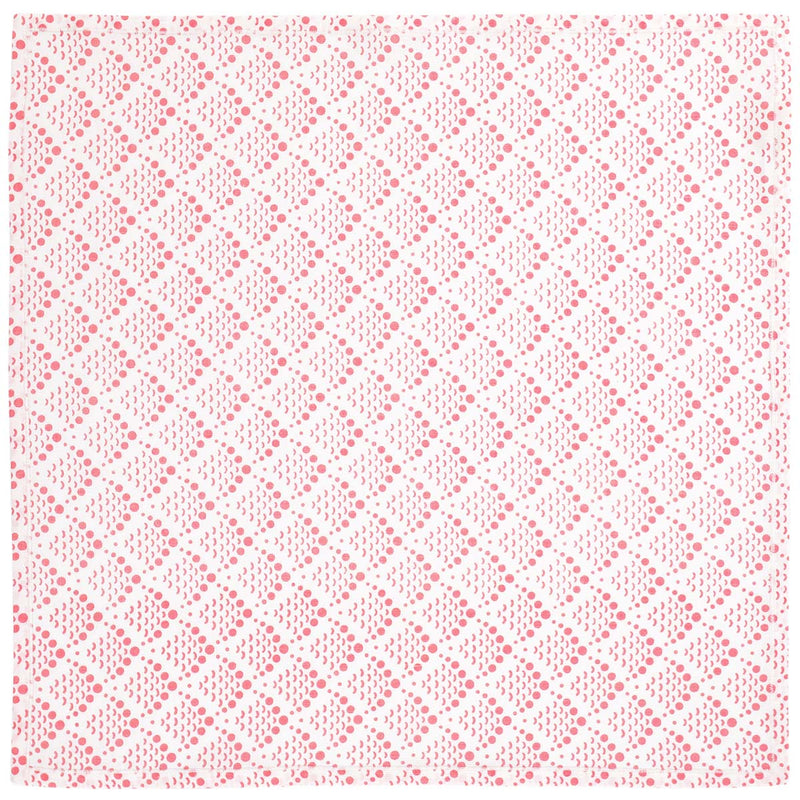 Pink Fish Scale Napkins - Set of 2
