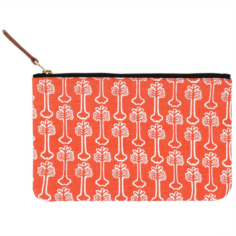 Red Hibiscus Pouch