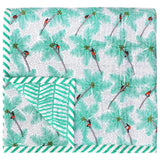 Coconut Palm Pickers Baby Quilt - Sample