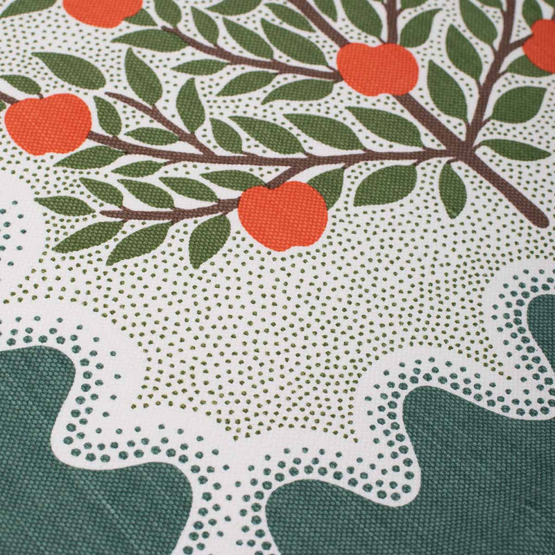 Apple Tree Ruffle Cushion Cover