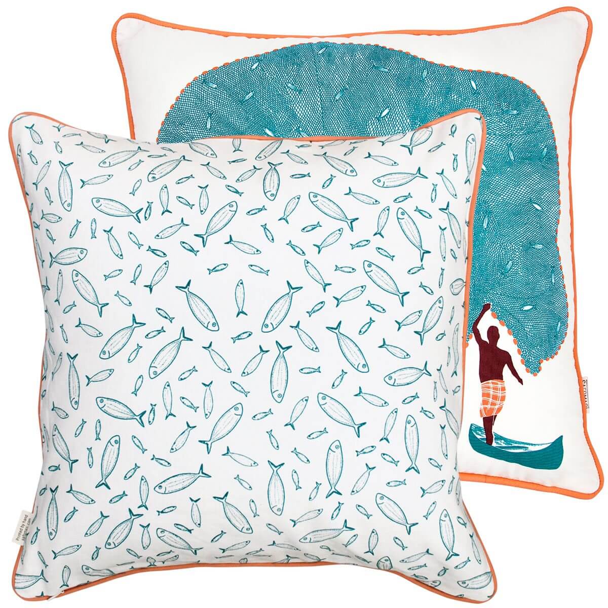 Catch of the Day Cushion Cover Safomasi