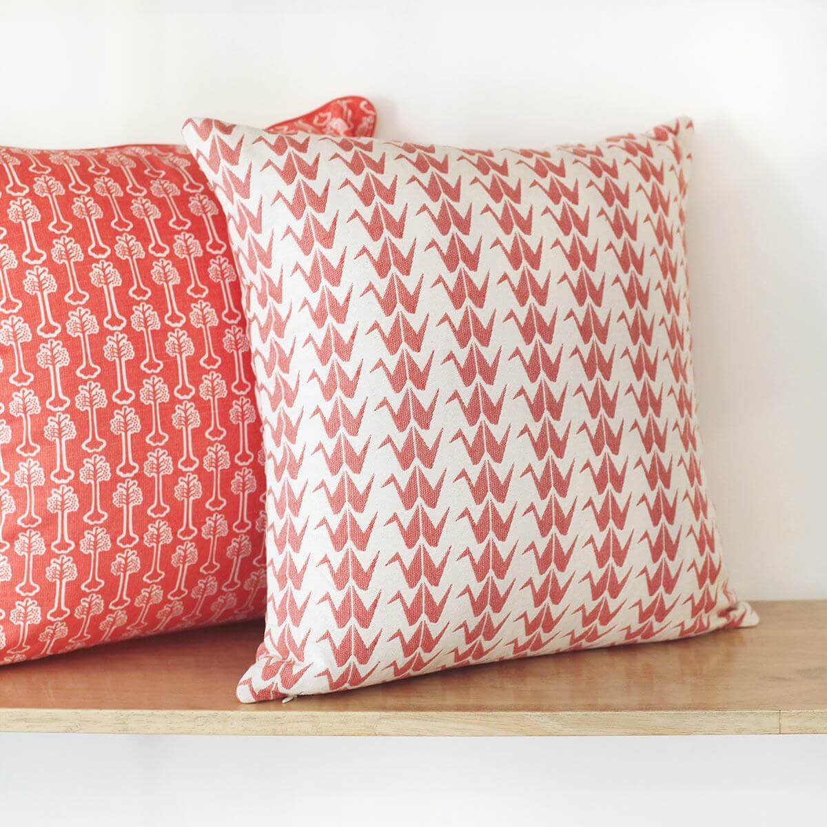 Coral coloured cushion covers best sale