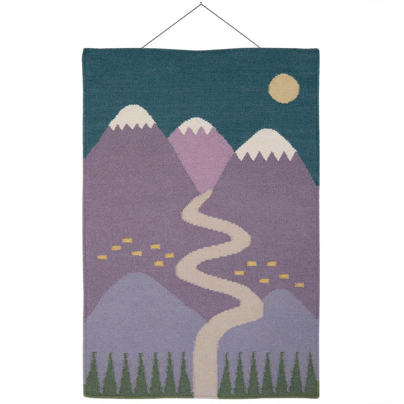 Mountain Journey Woven Wall Hanging - Sample