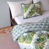 Mountain Zig Zag Quilted Cushion Cover