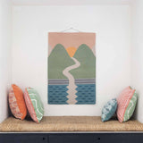 River Journey Woven Wall Hanging - Sample