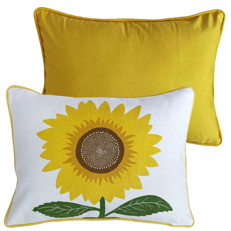 Small Sunflower Cushion Cover - Sample