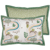 Winding Roads Quilted Cushion Cover